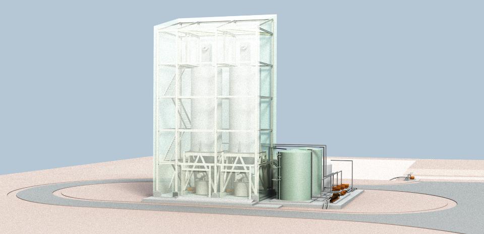 STOCKTON LIME DOSING PLANT