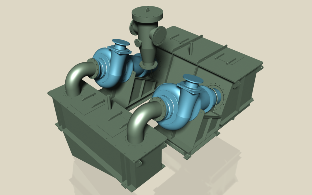 DEWATERING CYCLONE DISCHARGE BOX