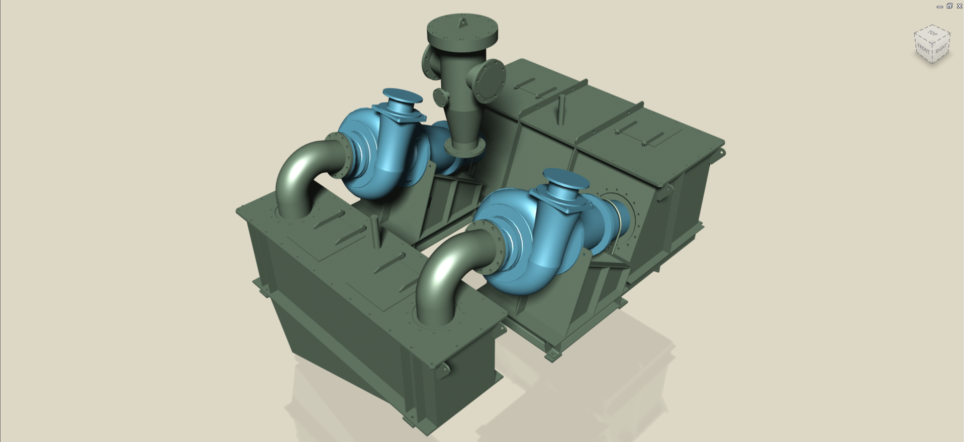 DEWATERING CYCLONE DISCHARGE BOX